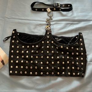 Elegant Moments Leather Beyond a Promise cupless top 3X NWT